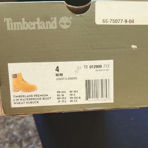 Timberland Women's Lace Up Boots - Tan and Black - Picture 6 of 6